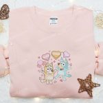 Bluey Kind Sweet Smile Embroidered Shirt & Hoodie – Best Valentine s Day Gifts