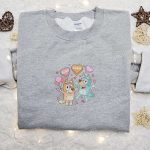 Bluey Kind Sweet Smile Embroidered Shirt & Hoodie – Best Valentine s Day Gifts