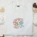 Bluey Kind Sweet Smile Embroidered Shirt & Hoodie – Best Valentine s Day Gifts