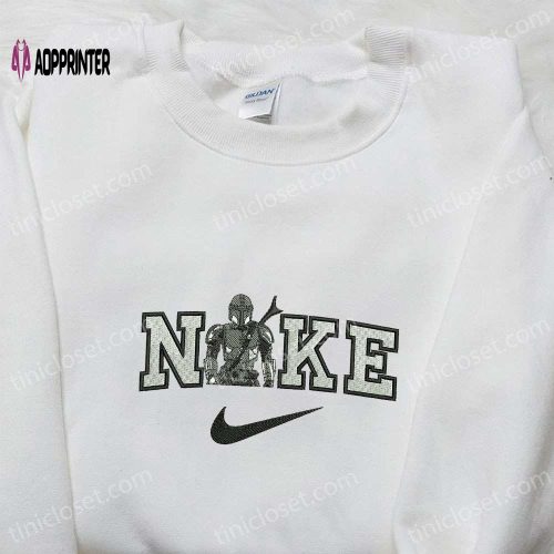 Personalized Nike Shirt: Embroidered Nike Inspired Sweatshirt Perfect Family Gift