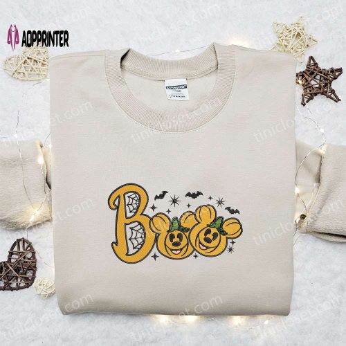 Spooktacular Boo You Horror Embroidered Shirt – Best Halloween Gift Ideas