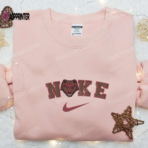 Brown Bears x Nike Embroidered Shirt & NCAA Sports Hoodie: Best Gift Idea for Sports Fans