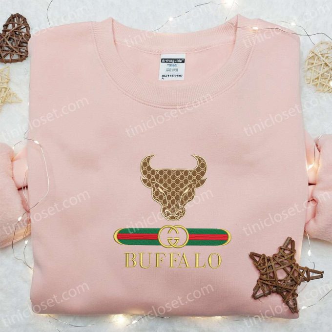 Buffalo Bulls x Gucci Embroidered Shirt & Hoodie: Perfect NCAA Sports Gift