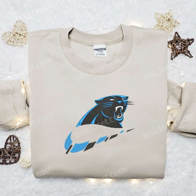 Carolina Panthers Nike Swoosh Shirt & NFL Sports Hoodie: Best Gift Idea for Fans