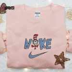 Cat In The Hat x Nike Embroidered Shirt & Hoodie: Dr Seuss Cartoon Best Gift Idea