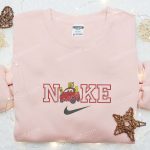 Chibi Lightning McQueen x Nike Embroidered Shirt & Disney Cars Hoodie – Best Gift Idea