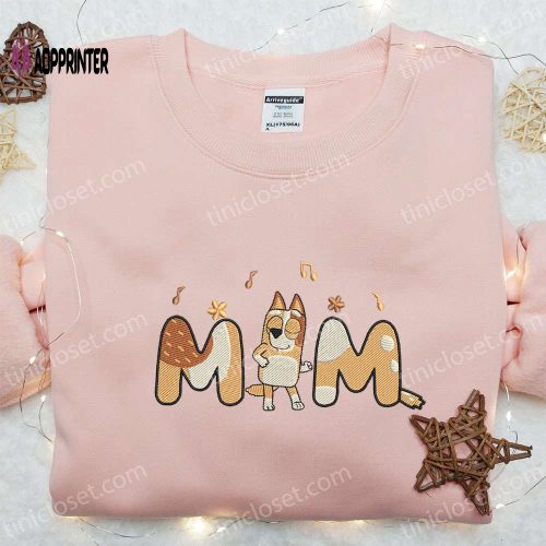 Chilli Bluey Bingo Mom Life Shirt & Cartoon Hoodie: Perfect Mother’s Day Gift