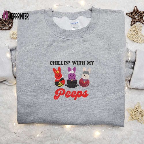 Chillin With My Peeps Disney Villains Shirt & Characters Hoodie – Thanksgiving Gift Ideas