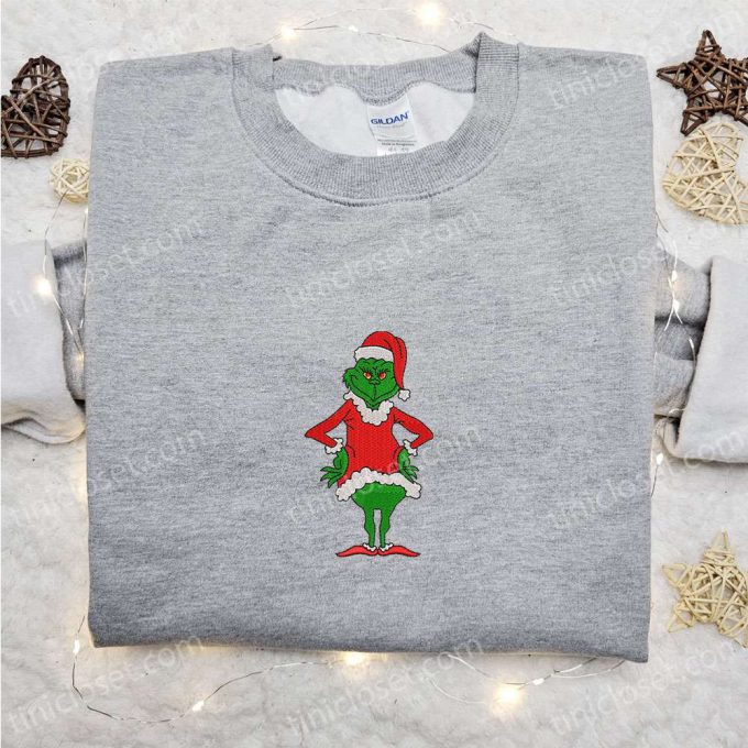 Naughty Grinch Hoodie & Shirt: Best Christmas Gift Ideas