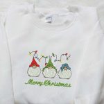 Cute Christmas Gnomes Embroidered Hoodie & T-Shirt: Best Gift Ideas for Kids