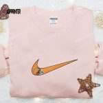 Cleveland Browns Helmet x Nike Swoosh Embroidered Shirt & Hoodie – NFL Sports Apparel