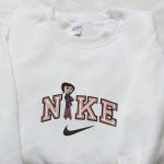 Coraline x Nike Embroidered Shirt & Cartoon Hoodie: Perfect Family Gifts