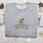 Corgi x Nike Embroidered Shirt & Animal Hoodie: Best Family Gifts