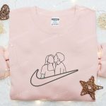 Nike Inspired Couple Kissing Shirt & Hoodie: Unique Valentine Gift Ideas