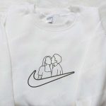 Nike Inspired Couple Kissing Shirt & Hoodie: Unique Valentine Gift Ideas