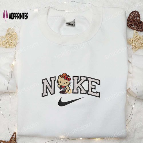 Marie Cat Nike Embroidered Sweatshirt & Disneyland Family Shirts: Nike Inspired Hoodie