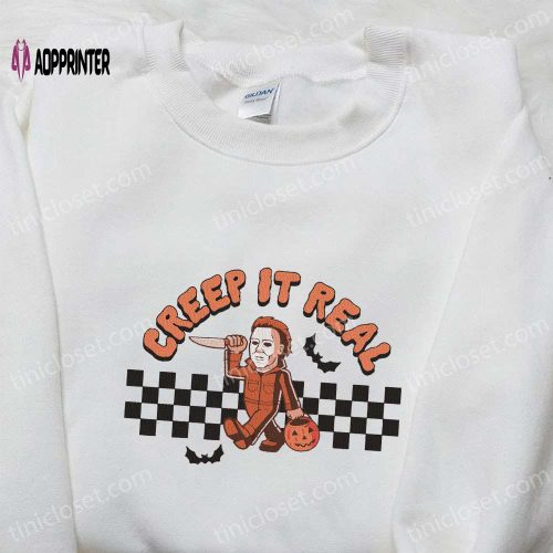 Chibi Pennywise Est 1986 Embroidered Shirt & Spooky Funny Halloween Hoodies