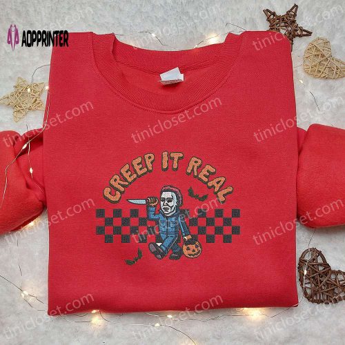 Creep It Real Jason Voorhees Sweatshirt: Friday The 13th Halloween Hoodie – Best Halloween Gift Ideas