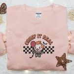 Spooky Creep It Real Pennywise Embroidered Shirt & Sweatshirt – Best Family Gift Ideas