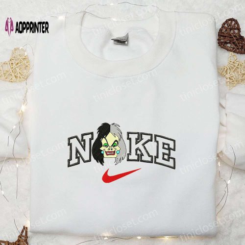 Nike Bunny x Bad Bunny Cartoon Embroidered Shirt – Looney Tunes & Custom Nike Collection