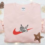 Cupid Angel x Nike Swoosh Embroidered Shirt & Valentine Hoodie: Perfect Gift Idea!