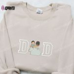 Dad and Baby Father s Day Embroidered Shirt: Celebrate with Matching Outfits!