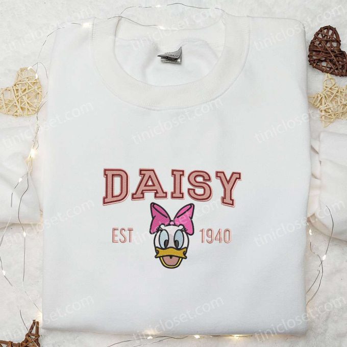 Daisy Est 1940 Embroidered Shirt & Disney Characters Hoodie – Best Gift Ideas