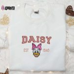 Daisy Est 1940 Embroidered Shirt & Disney Characters Hoodie – Best Gift Ideas