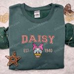 Daisy Est 1940 Embroidered Shirt & Disney Characters Hoodie – Best Gift Ideas