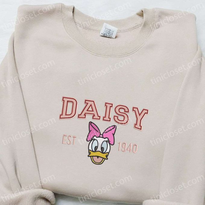 Daisy Est 1940 Embroidered Shirt & Disney Characters Hoodie – Best Gift Ideas