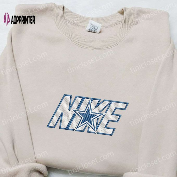 Dallas Cowboys x Nike Embroidered Shirt & Hoodie: Ultimate NFL Sports Gift Ideas