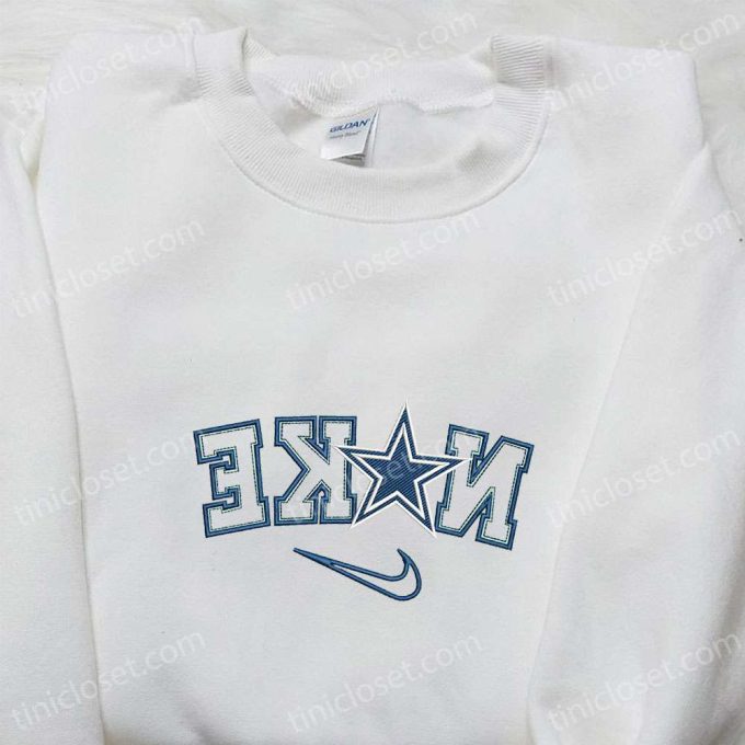 Dallas Cowboys x Nike Reverse Embroidered Shirt & Hoodie: Best NFL Sports Gift Ideas