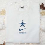 NFL Dallas Cowboys x Nike Swoosh Drip Shirt & Hoodie: Best Gift Idea for Sports Fans