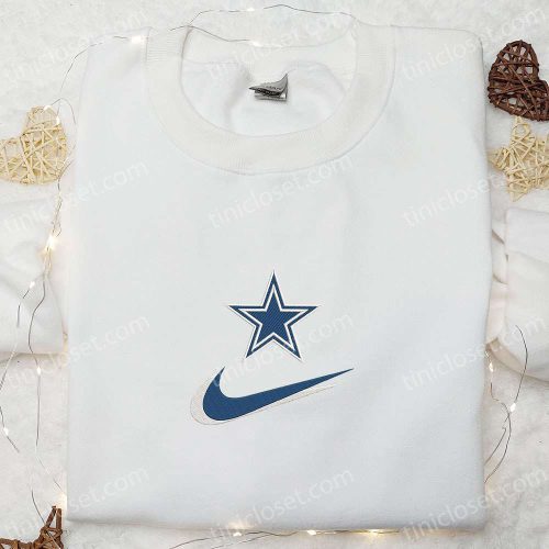 Dallas Cowboys x Nike Swoosh Shirt & NFL Sports Hoodie: Best Gift Ideas