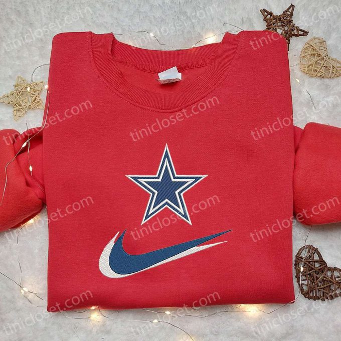 Dallas Cowboys x Nike Swoosh Shirt & NFL Sports Hoodie: Best Gift Ideas