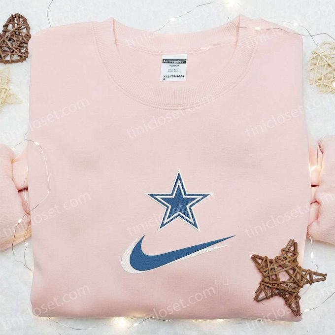 Dallas Cowboys x Nike Swoosh Shirt & NFL Sports Hoodie: Best Gift Ideas