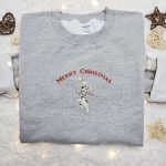 Dalmatian With Bone Merry Christmas Shirt: Disney Characters Hoodie – Best Family Christmas Gifts