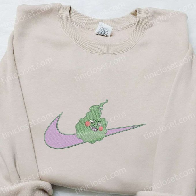 Dimple x Swoosh Anime Embroidered Shirt: Best Gift for Family – Mob Psycho 100 Design