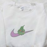 Dimple x Swoosh Anime Embroidered Shirt: Best Gift for Family – Mob Psycho 100 Design