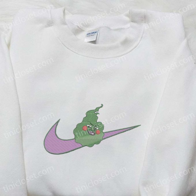 Dimple x Swoosh Anime Embroidered Shirt: Best Gift for Family – Mob Psycho 100 Design