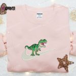 Dinosaur x Nike: Embroidered Shirt Animal Hoodie & Inspired T-Shirt