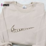 Dior x Swoosh Embroidered Sweatshirt – Custom Shirt Perfect Family Gift