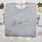 Dior x Swoosh Embroidered Sweatshirt – Custom Shirt Perfect Family Gift