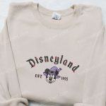 Disneyland Minnie Witch Est 1955 Embroidered Shirt & Hoodie – Spooky Disney Halloween Apparel