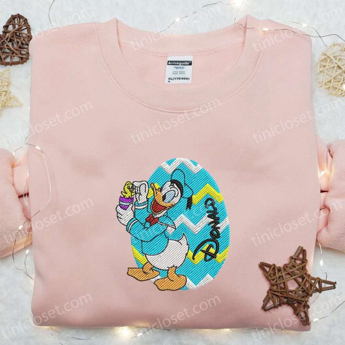 Disney Donald Duck Easter Chick Shirt & Characters Hoodie – Perfect Thanksgiving Day Gift!