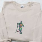 Get Your Donnie Ninja Turtles Embroidered Shirt and Embrace Turtle Power!