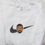 Drake x Nike Embroidered Hoodie & Raptors NBA Shirt: Sporty Style with Nike Swoosh & Toronto Raptors Embroidery