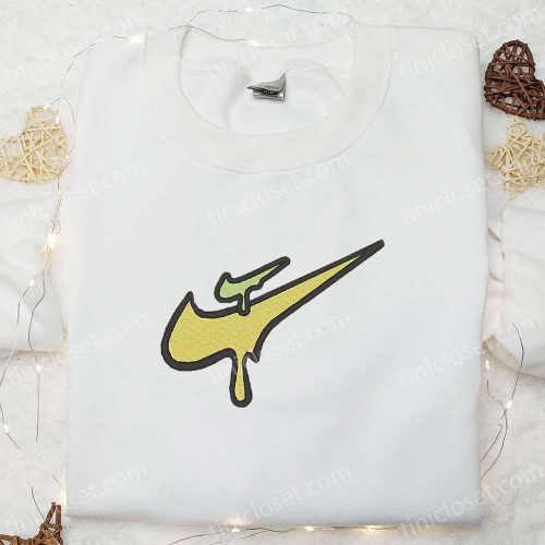 Dripping Brand Logo Shirt: Stylish Embroidered Top for Trendy Fashion Enthusiasts