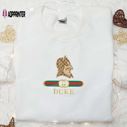 Duke Blue Devils x Gucci Embroidered Shirt & NCAA Sports Hoodie – Ultimate Gift Idea!