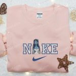 Emily Corpse Bride x Nike Embroidered Sweatshirt: Halloween Hoodie & Nike Inspired Shirt